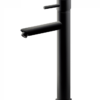 TOP BLACK LAVABO COLLO ALTO