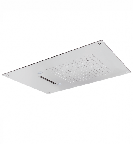 SOFFIONE DA INCASSO IN ACCIAIO INOX