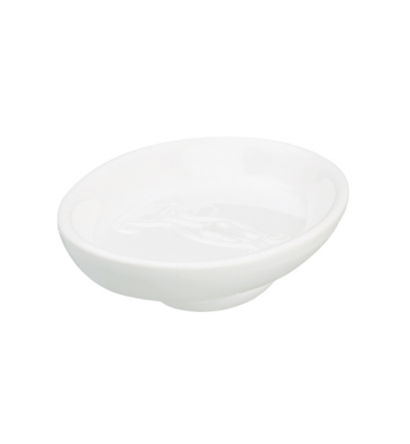 PIATTINO IN CERAMICA BIANCA