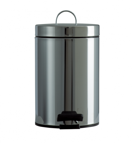 CESTINO SLOW-CLOSE A PEDALE SATINATO 5LT.
