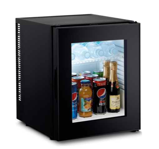 MINIBAR 30 LITRI TERMOELETTRICO CON PORTA IN VETRO