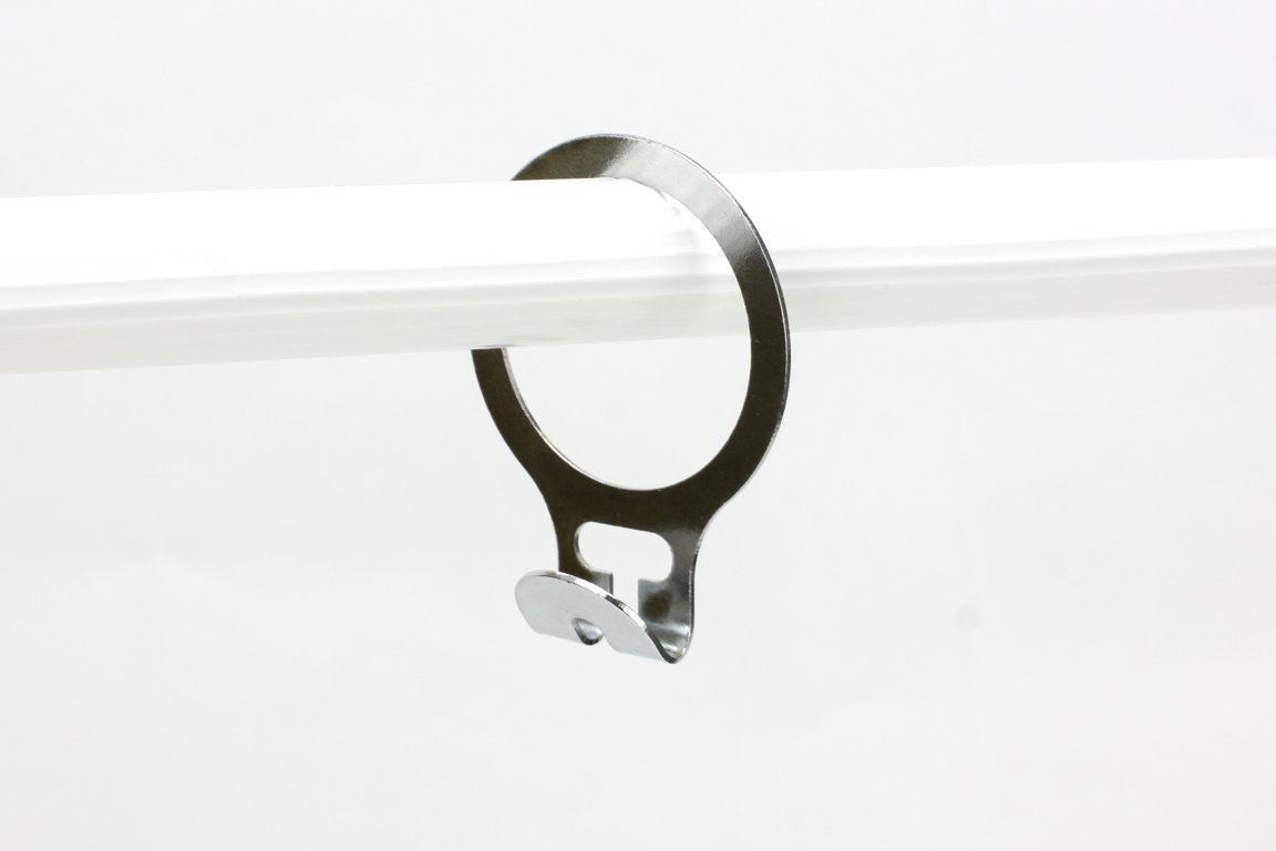 20 Grucce Antifurto In Acciaio Inox Per Hotel - Appendini Sicurezza A Gancio Chiuso 41 Cm - Scanalatura Antiscivolo Per Abiti Pesanti