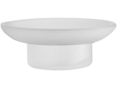 PIATTINO IN VETRO SATINATO