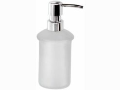 DISPENSER SAPONE IN VETRO SATINATO