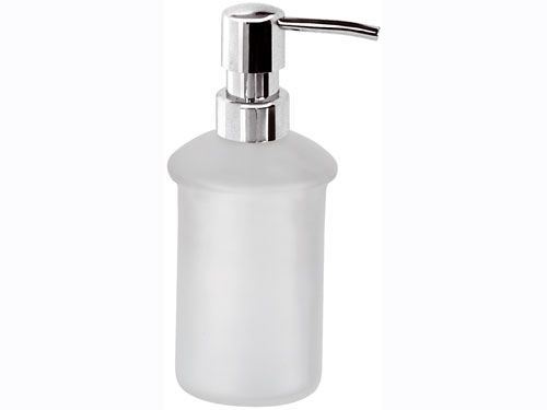 DISPENSER SAPONE IN VETRO SATINATO - Arredo bagno per Hotel