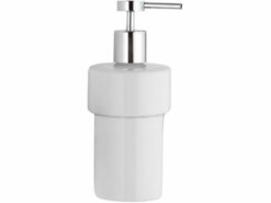 DISPENSER SAPONE IN CERAMICA BIANCA