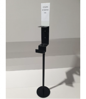 PIANTANA PER DISPENSER GEL IGIENIZZANTE DOUBLE-FACE