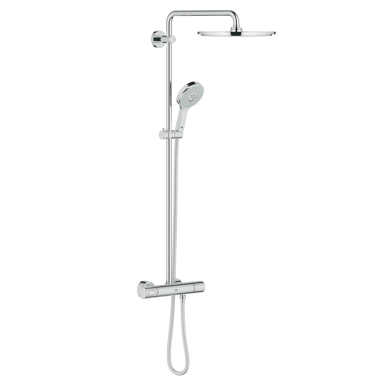 GROHE COLONNA DOCCIA TERMOSTATICA SOFFIONE 31cm - Arredo bagno per Hotel