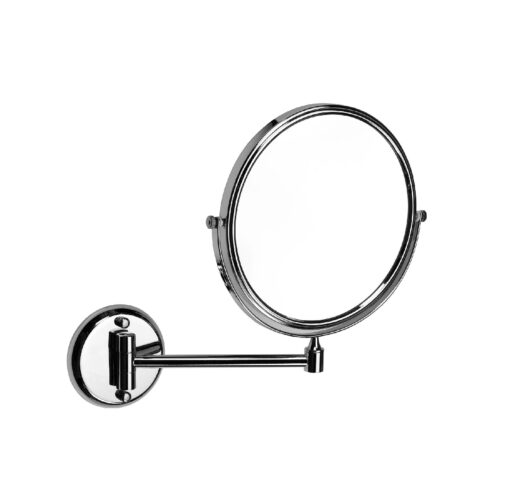 SPECCHIO COSMETICO INGRANDITORE DOPPIA FACCIA A PARETE ø 20 CM