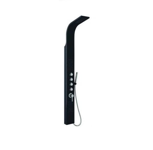 PANNELLO DOCCIA NERO